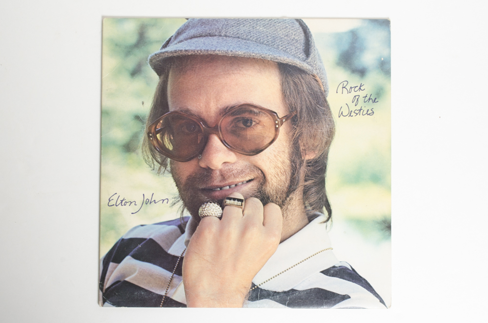 Collection of Vintage Rock and Pop Vinyl Records