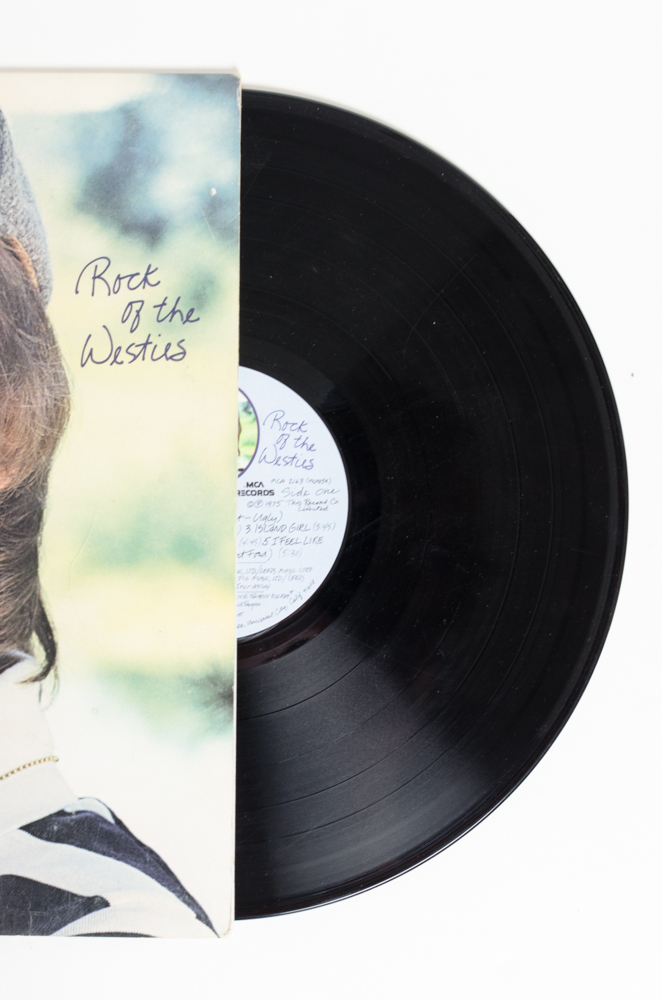 Collection of Vintage Rock and Pop Vinyl Records