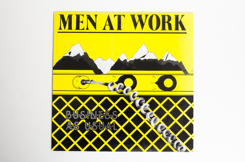 Collection of Vintage Rock and Pop Vinyl Records