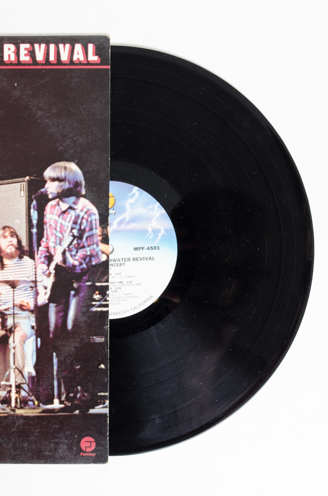 Collection of Vintage Rock and Pop Vinyl Records