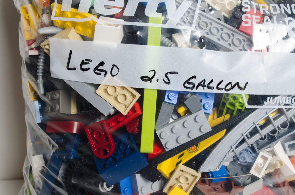 Collection of Lego Building Blocks