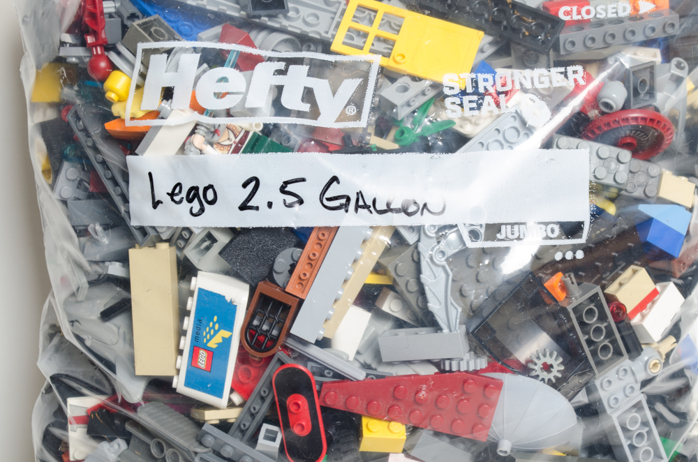 Collection of Lego Building Blocks