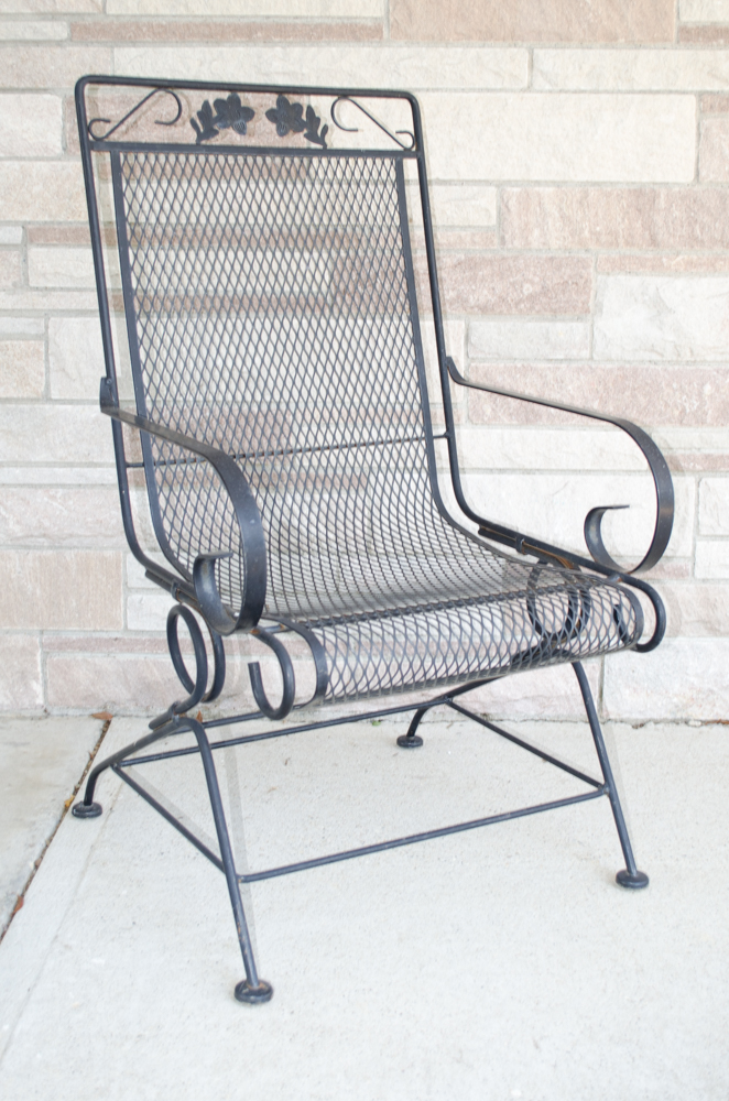 Wrought Metal Outdoor Furniture