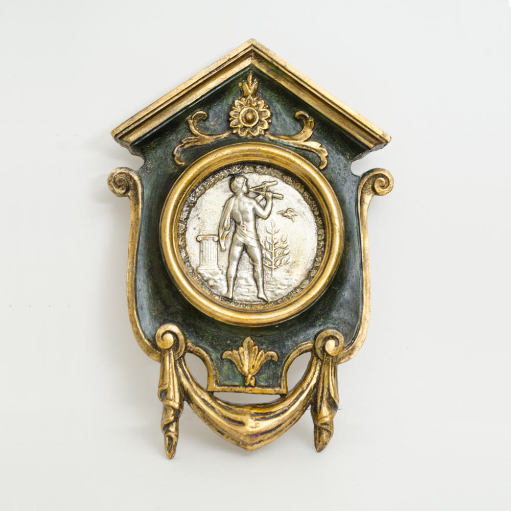 Painted Plaster Wall Hanging