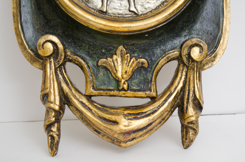 Painted Plaster Wall Hanging