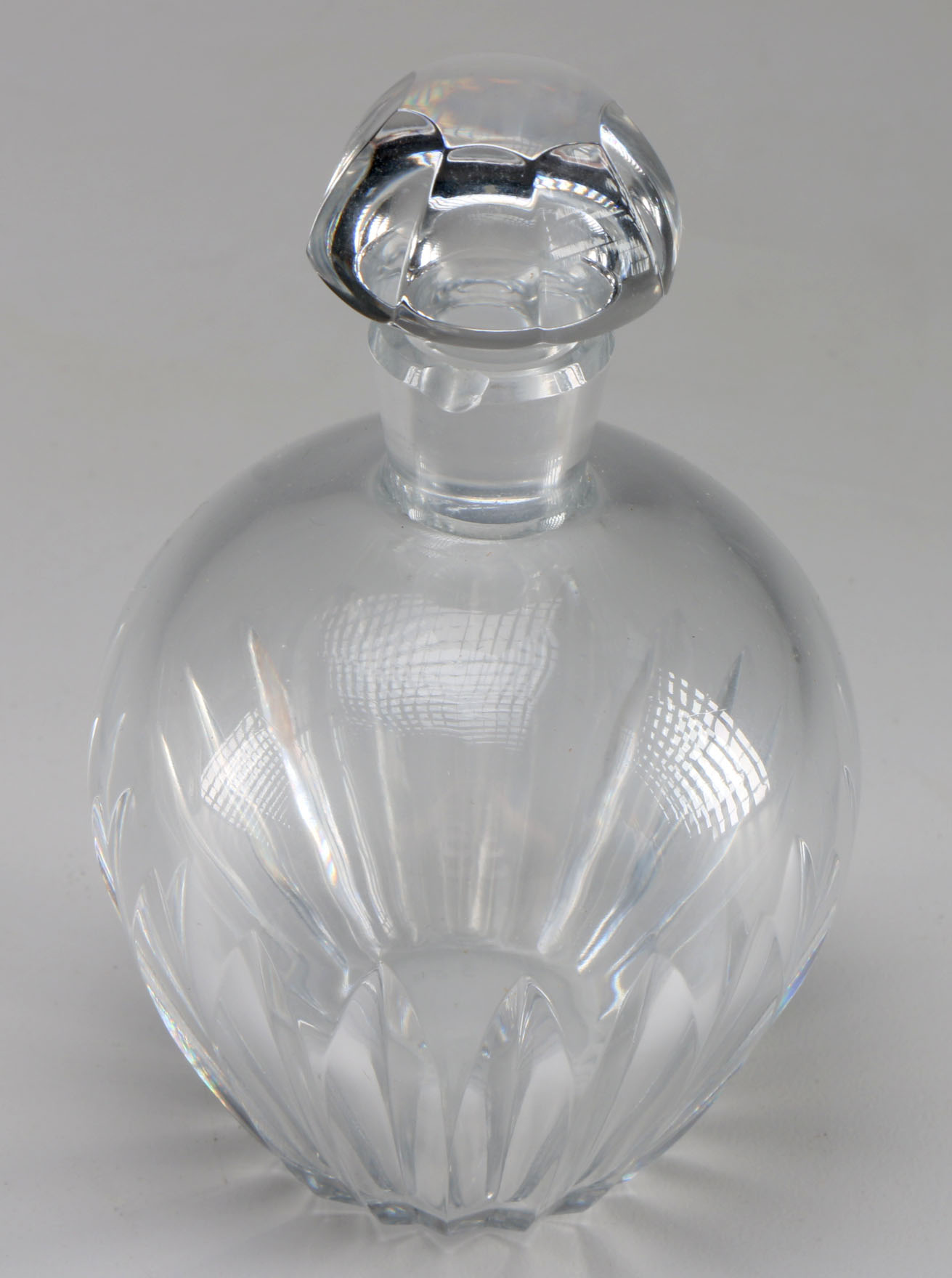 Baccarat Crystal Decanter and Large Glass Decanter