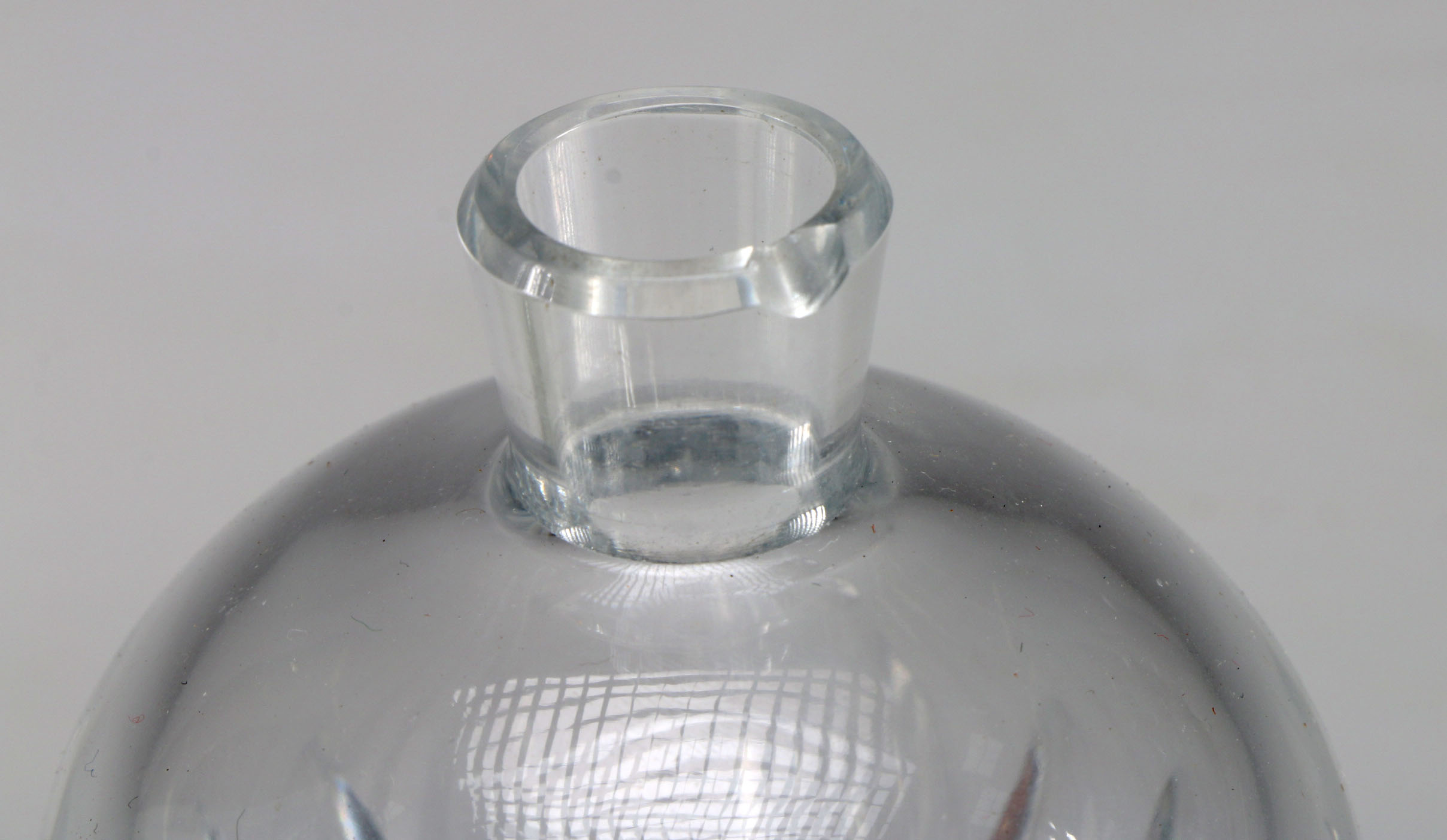 Baccarat Crystal Decanter and Large Glass Decanter