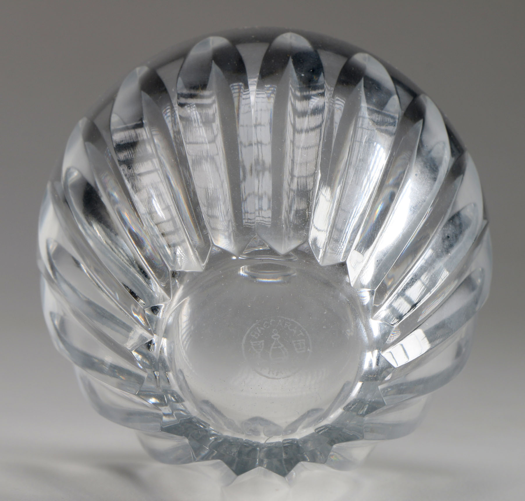Baccarat Crystal Decanter and Large Glass Decanter