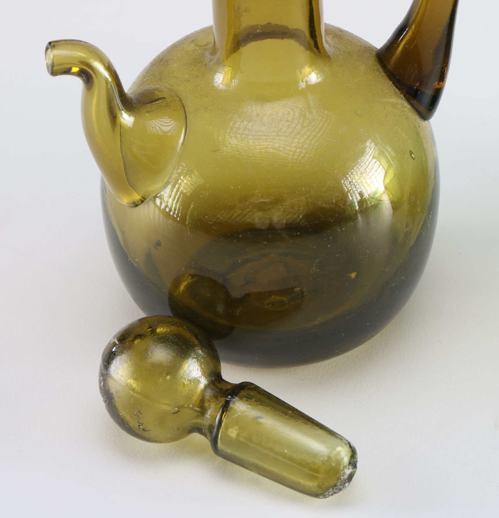 Collection of Small Green Bottles