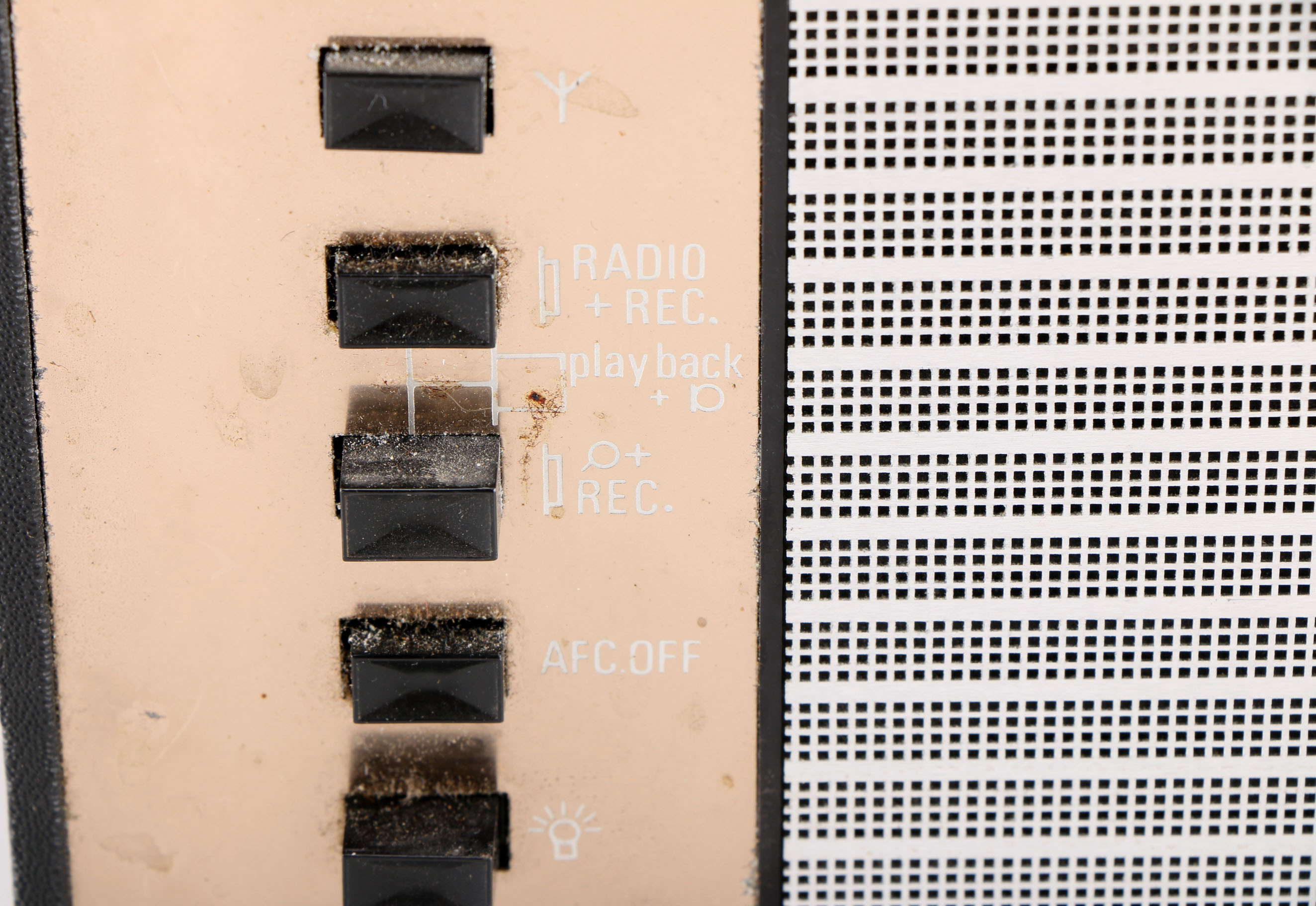 Vintage Norelco Radio Cassette Recorder