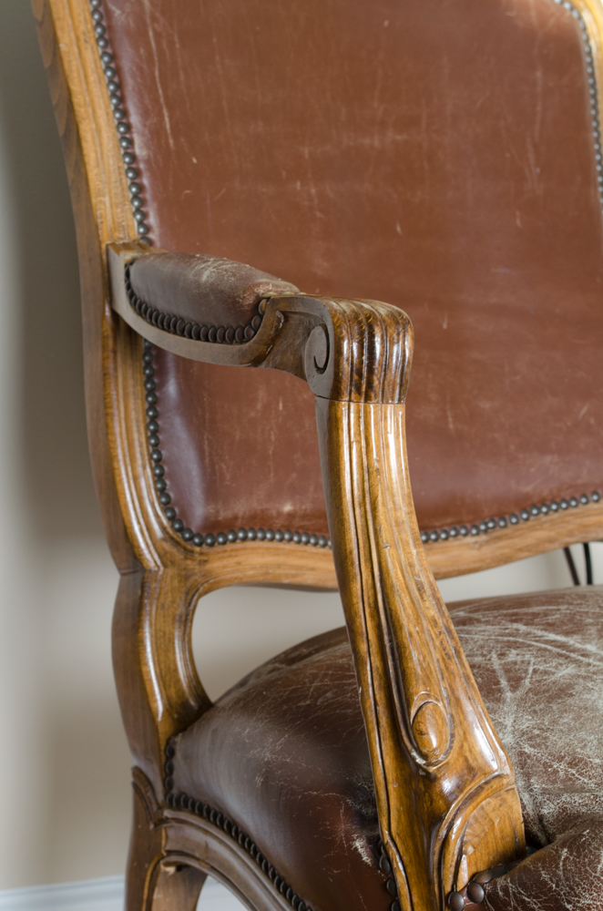 Vintage Louis XV Style Arm Chair