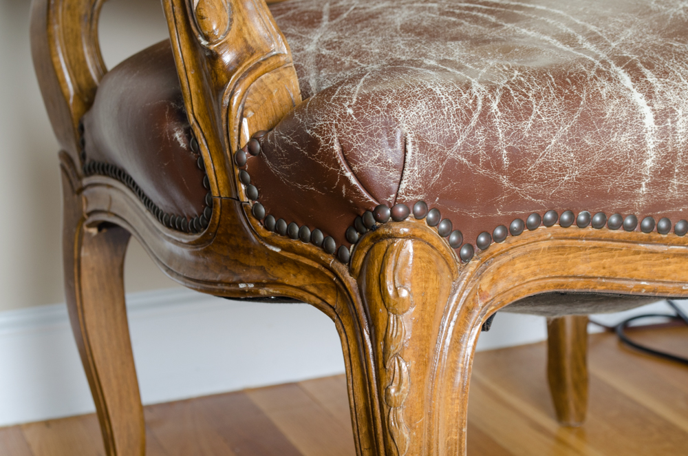 Vintage Louis XV Style Arm Chair
