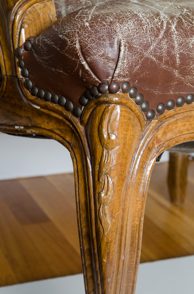 Vintage Louis XV Style Arm Chair