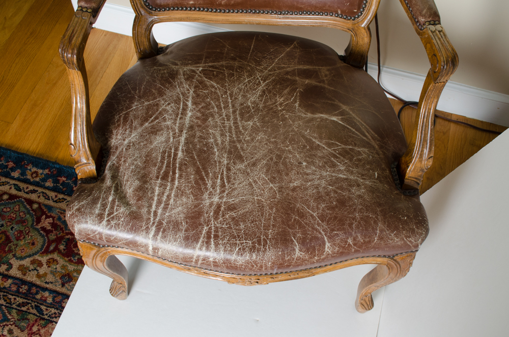 Vintage Louis XV Style Arm Chair