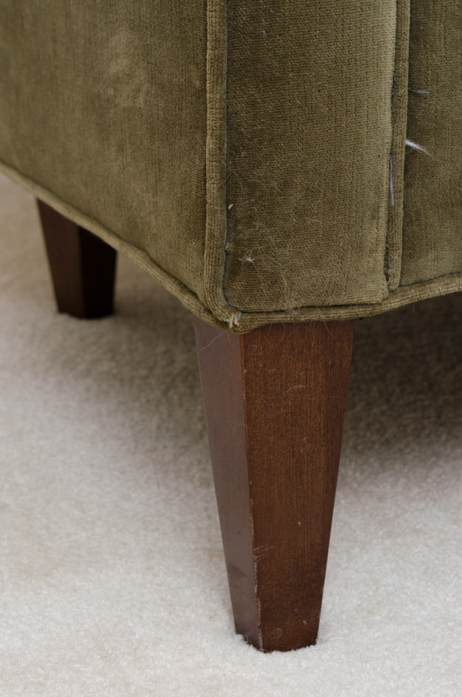 Room & Board Green Arm Chair