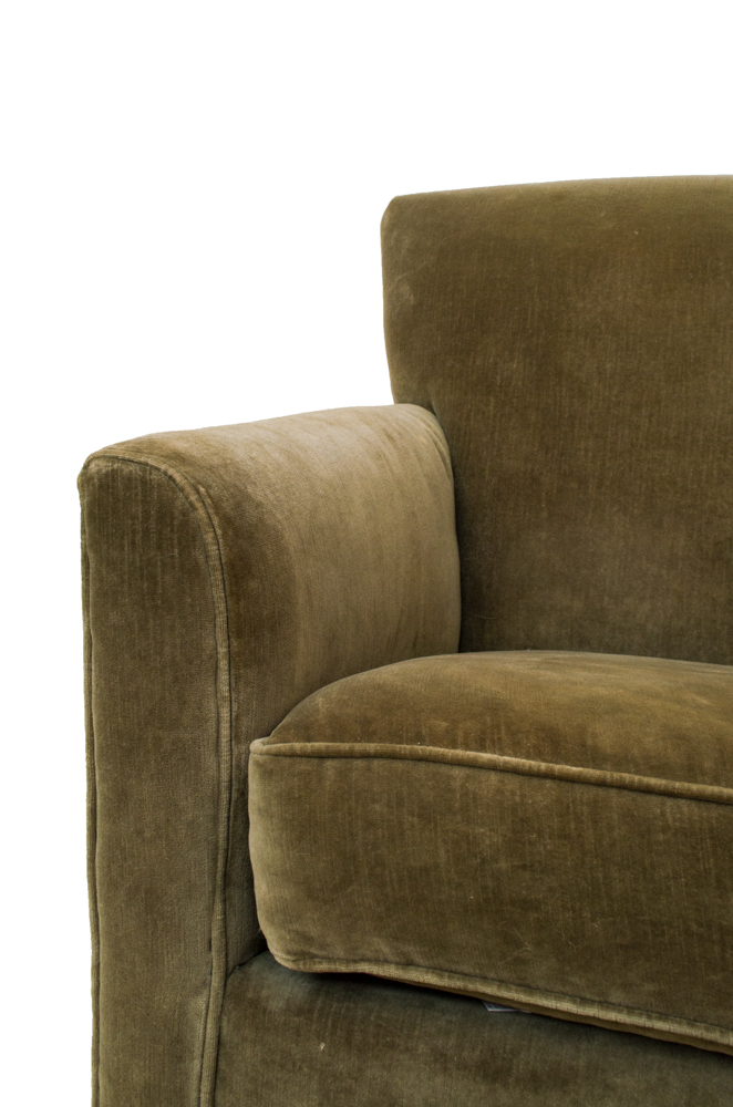 Room & Board Green Arm Chair