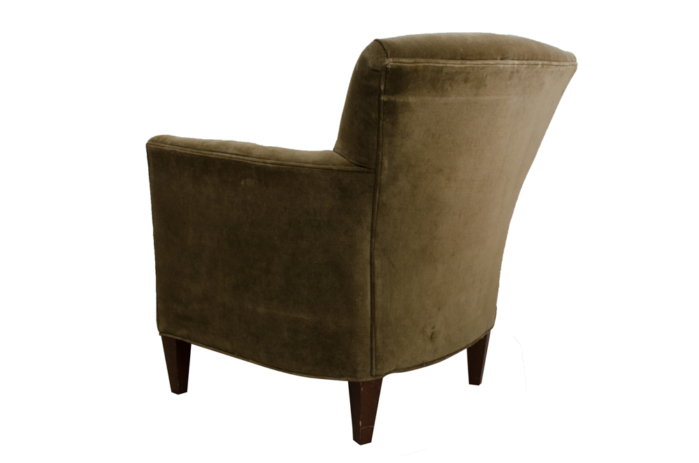 Room & Board Green Arm Chair