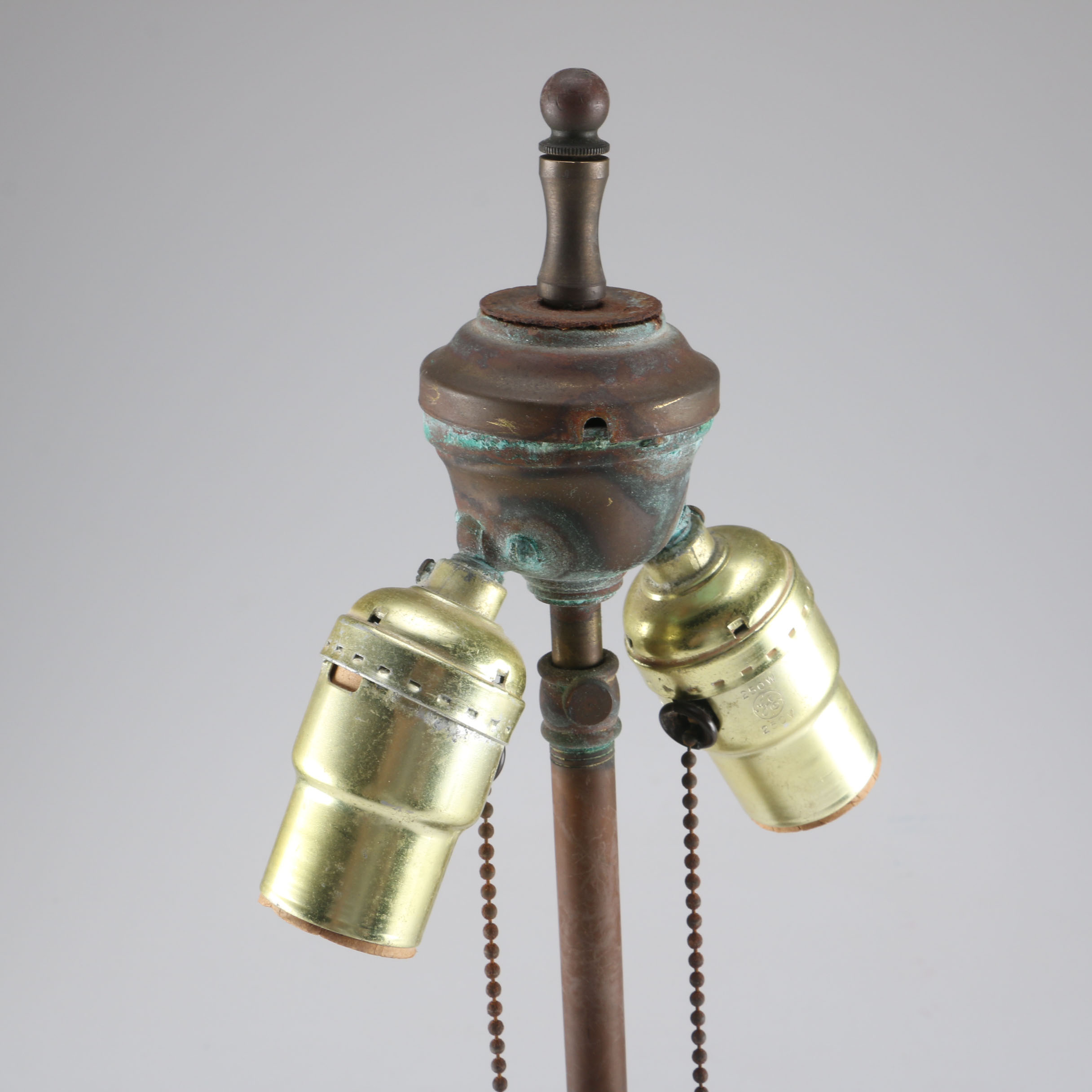 Asian Inspired Floral Lamp