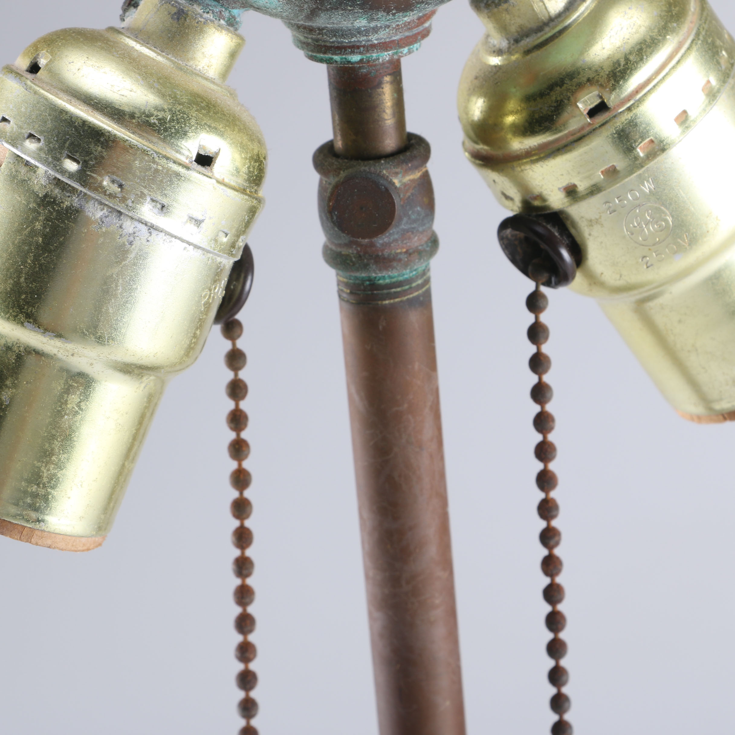 Asian Inspired Floral Lamp