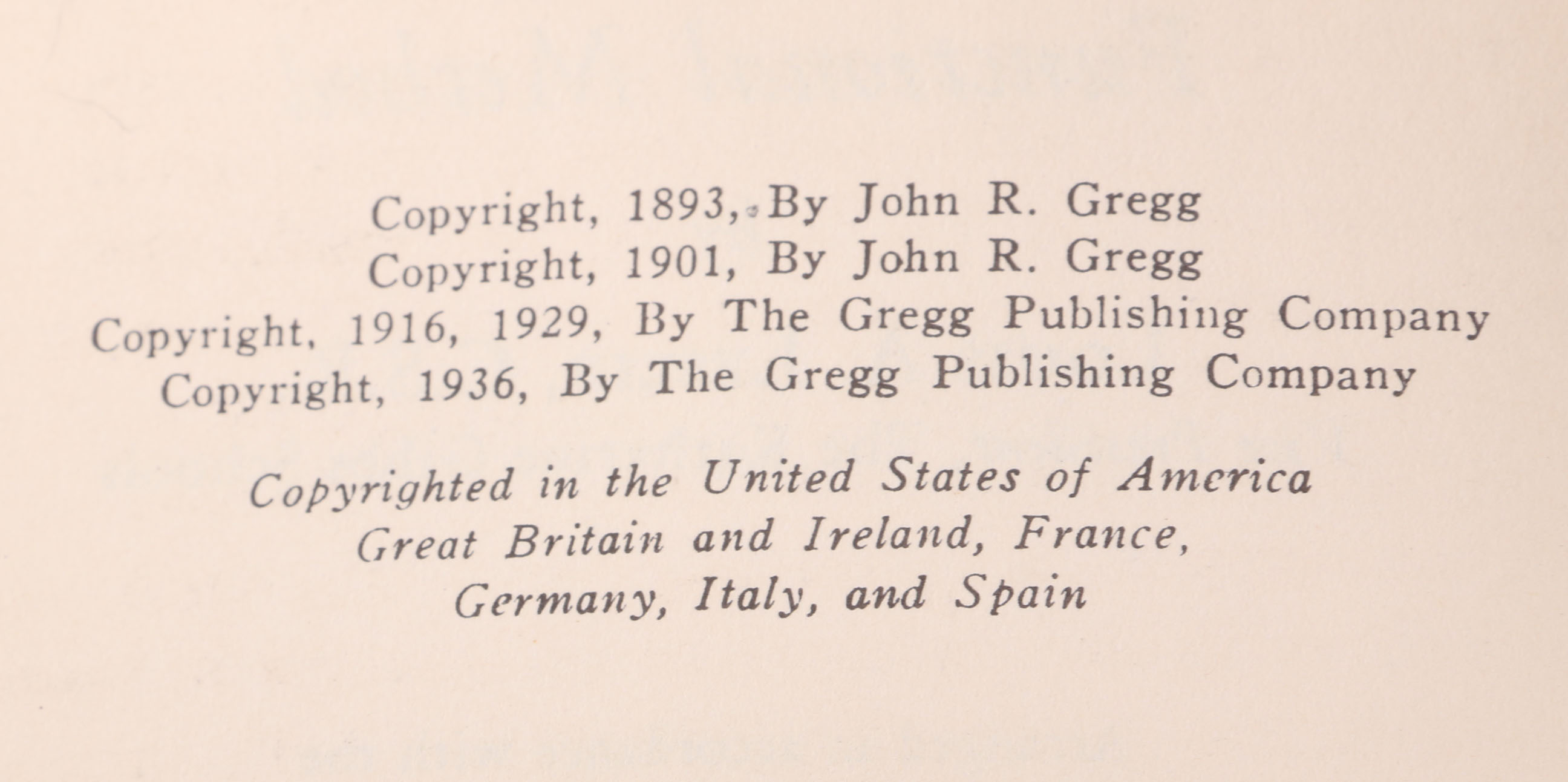 Vintage Shorthand Books