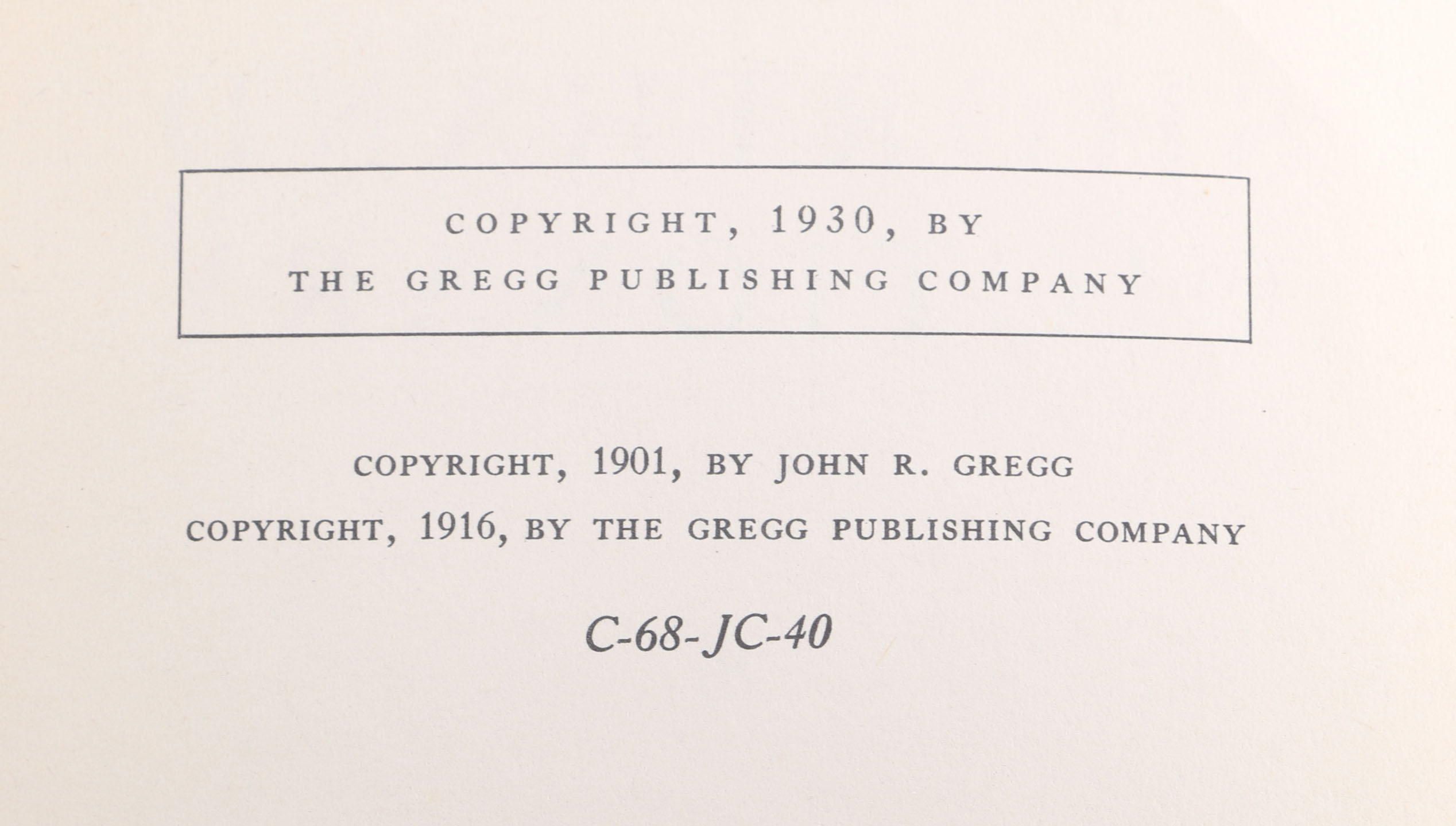 Vintage Shorthand Books