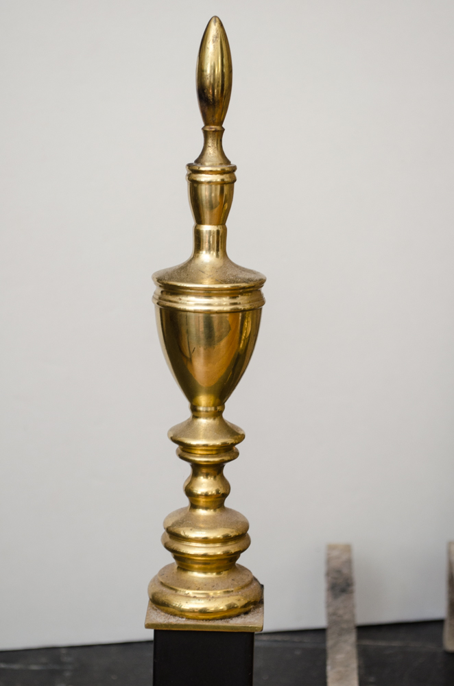 Brass Andirons