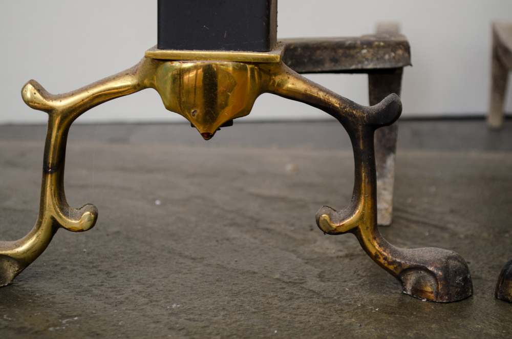 Brass Andirons