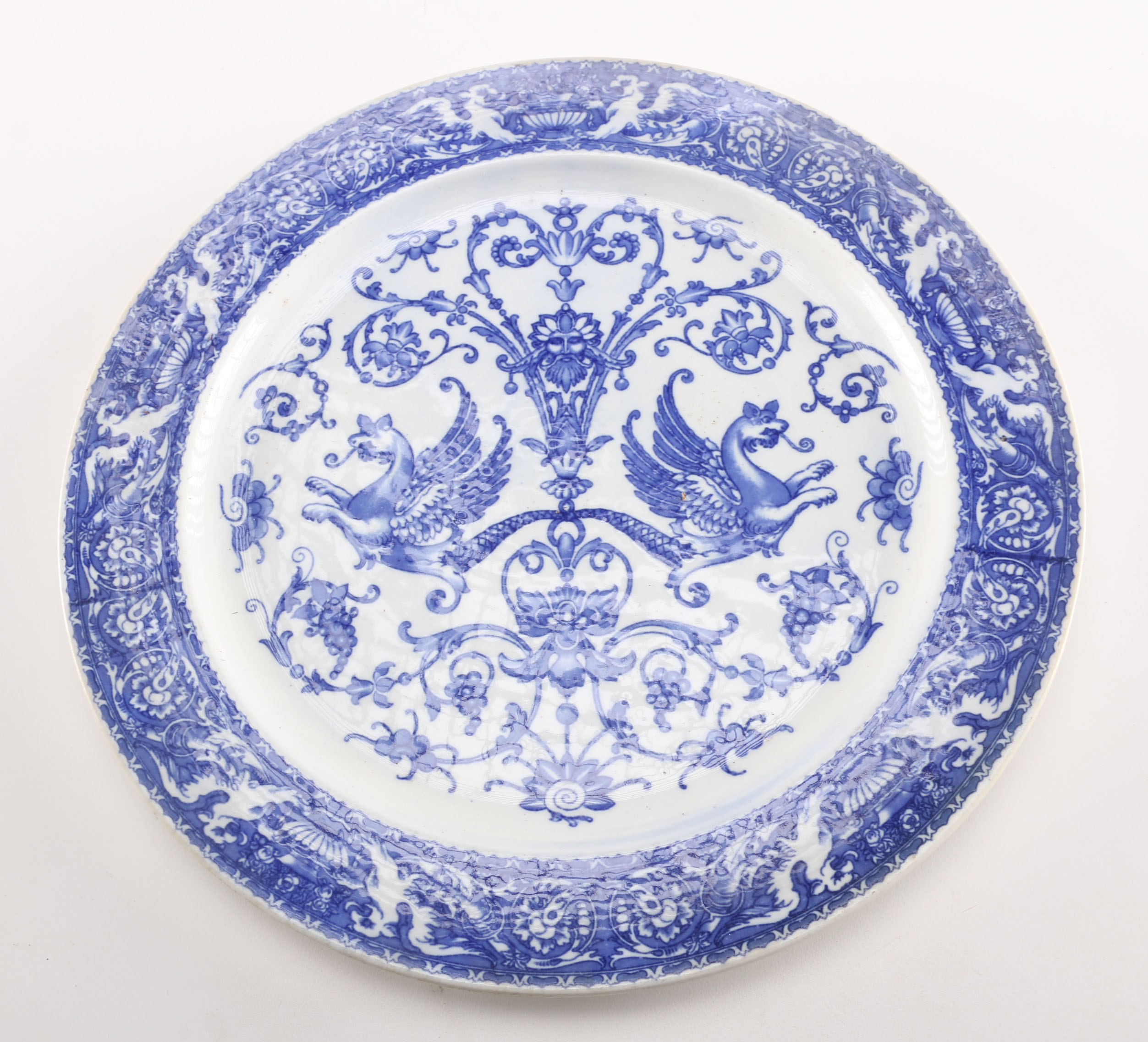 Collection of Asian Inspired Blue and White Plates