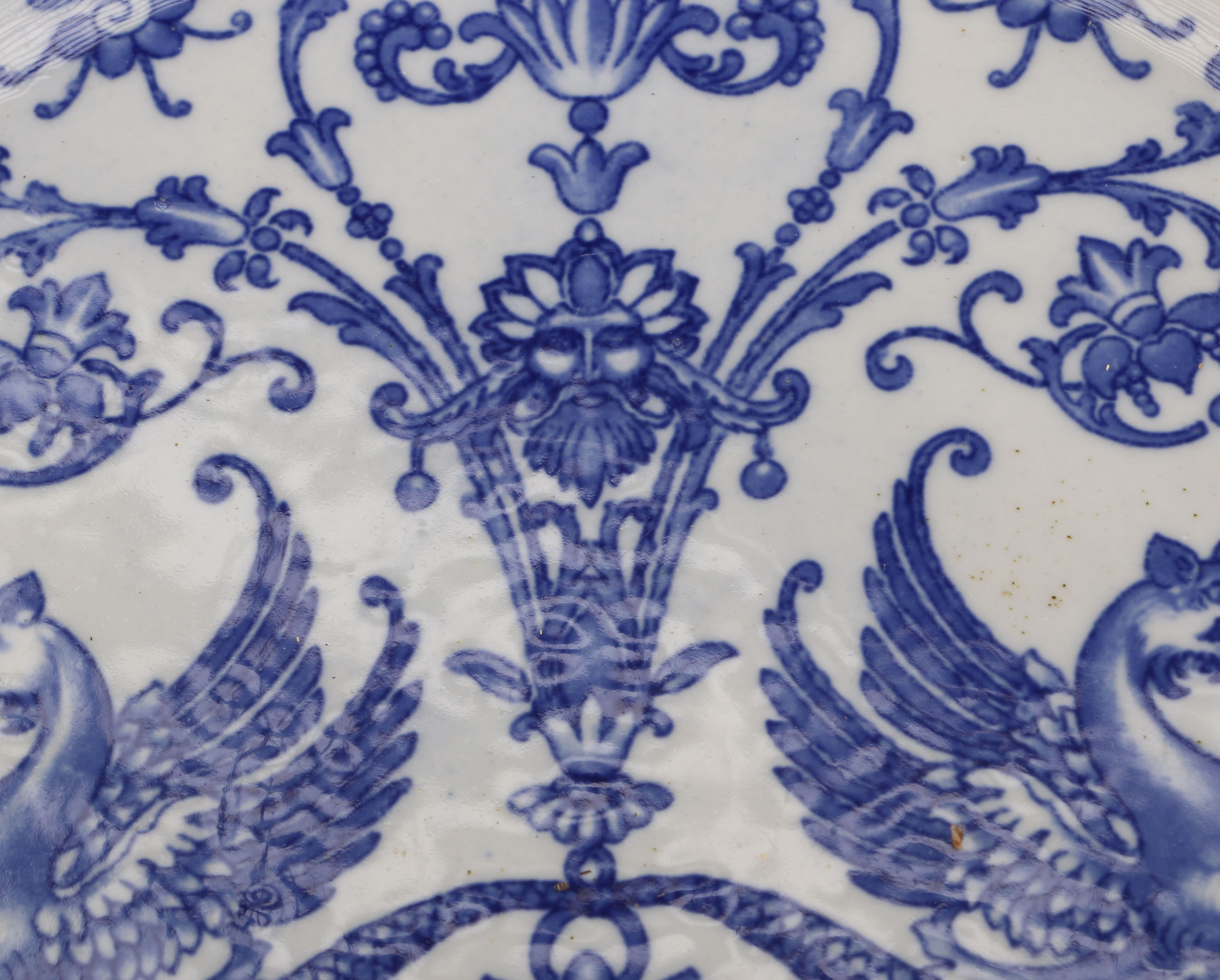 Collection of Asian Inspired Blue and White Plates
