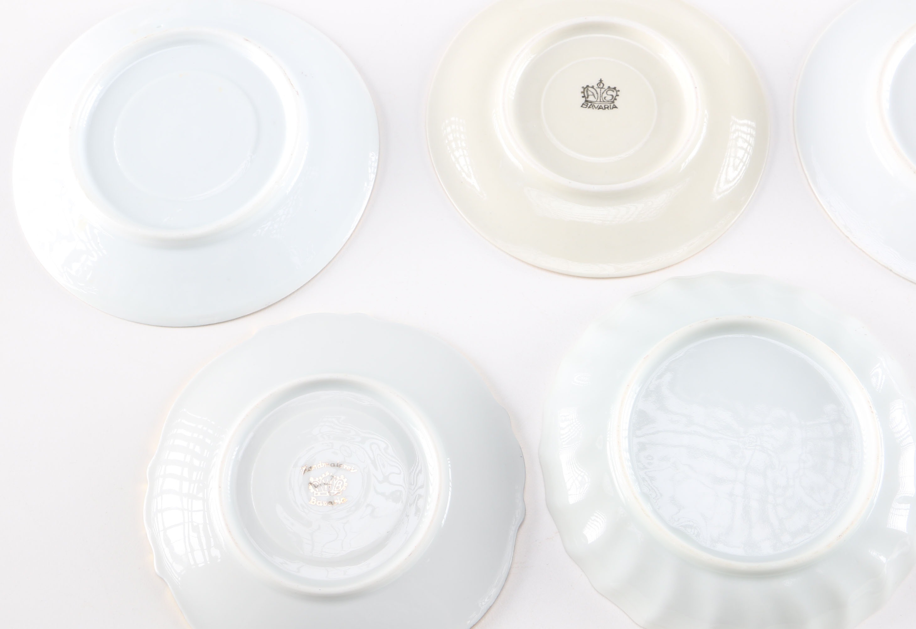 Collection of China Saucers and Trays