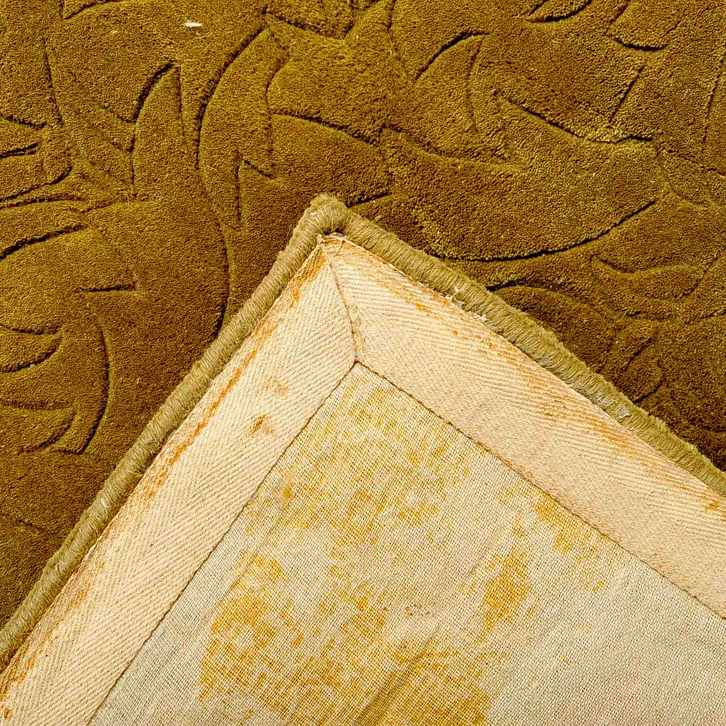 Aubusson-Style Area Rug with Carved Detail