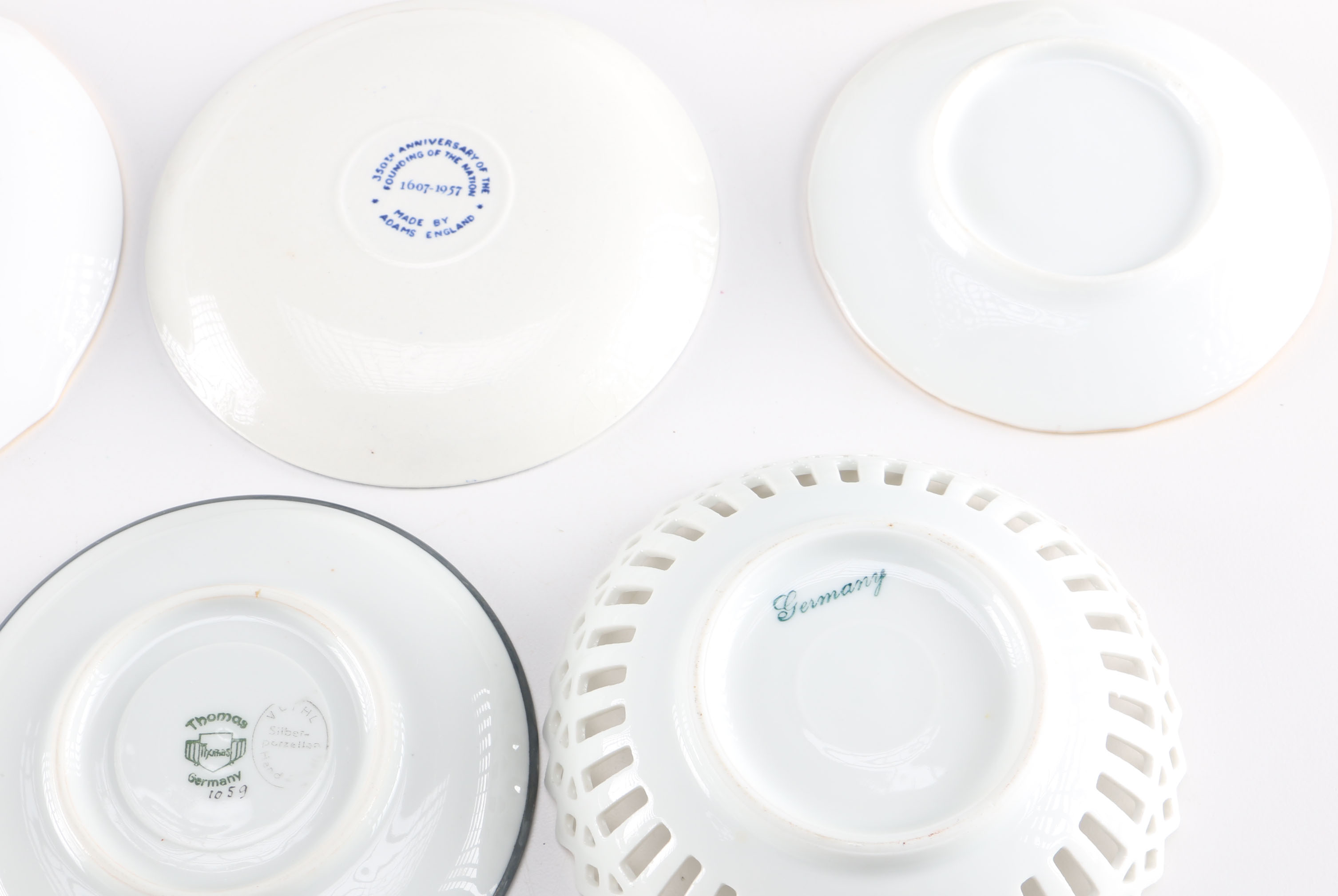 Collection of China Saucers and Trays