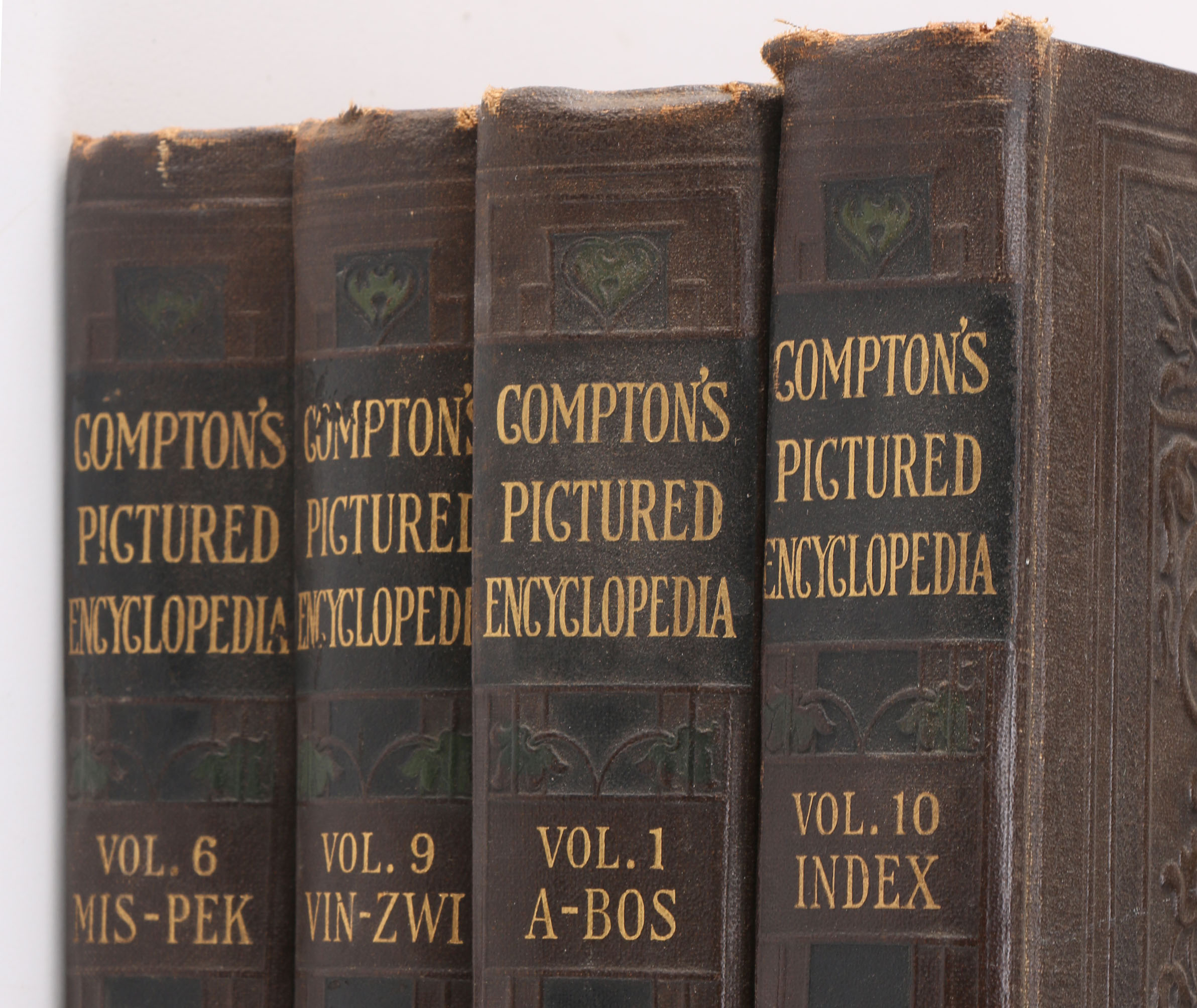 Vintage Collection of "Compton's Pictured Encyclopedia"