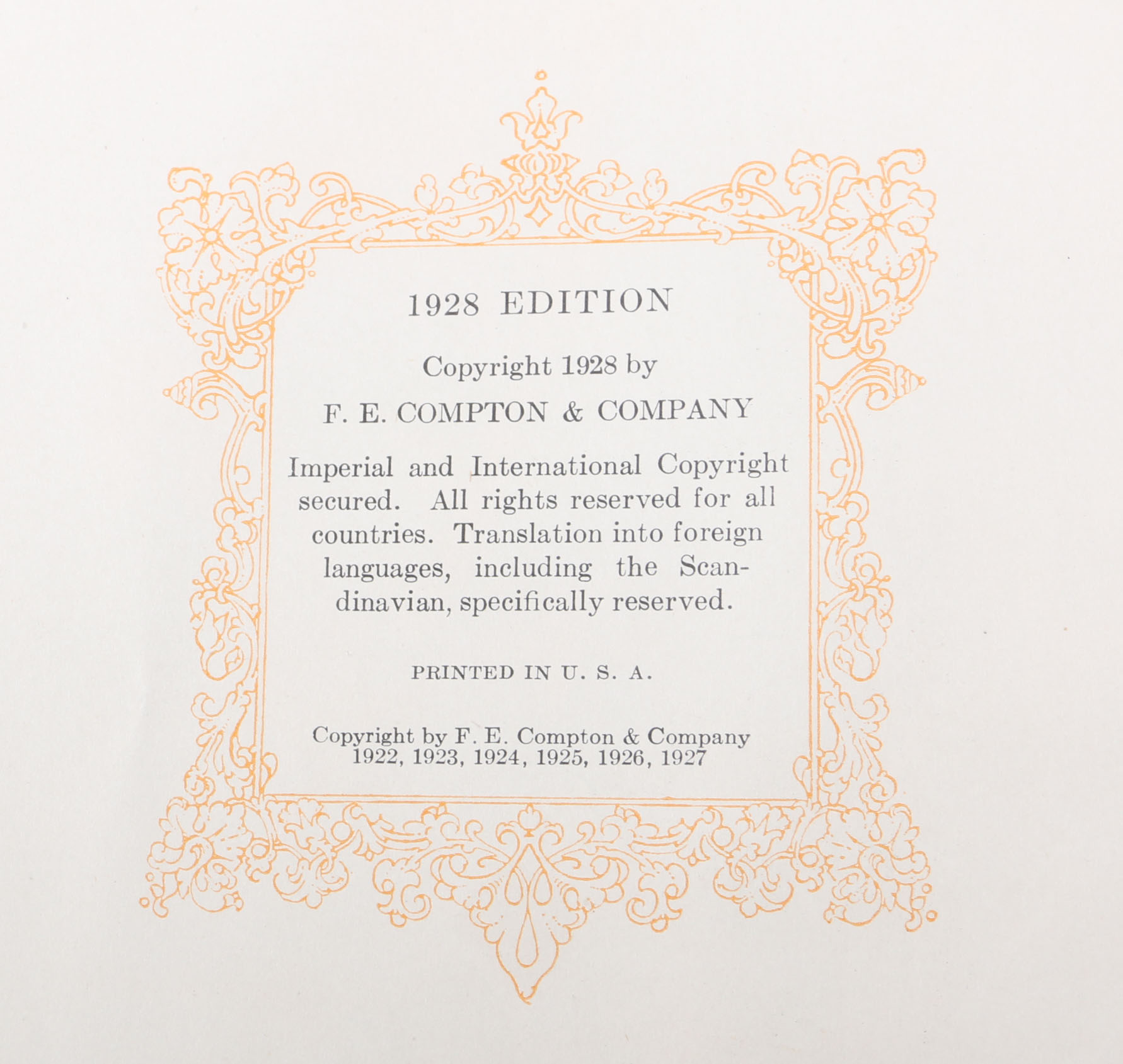 Vintage Collection of "Compton's Pictured Encyclopedia"