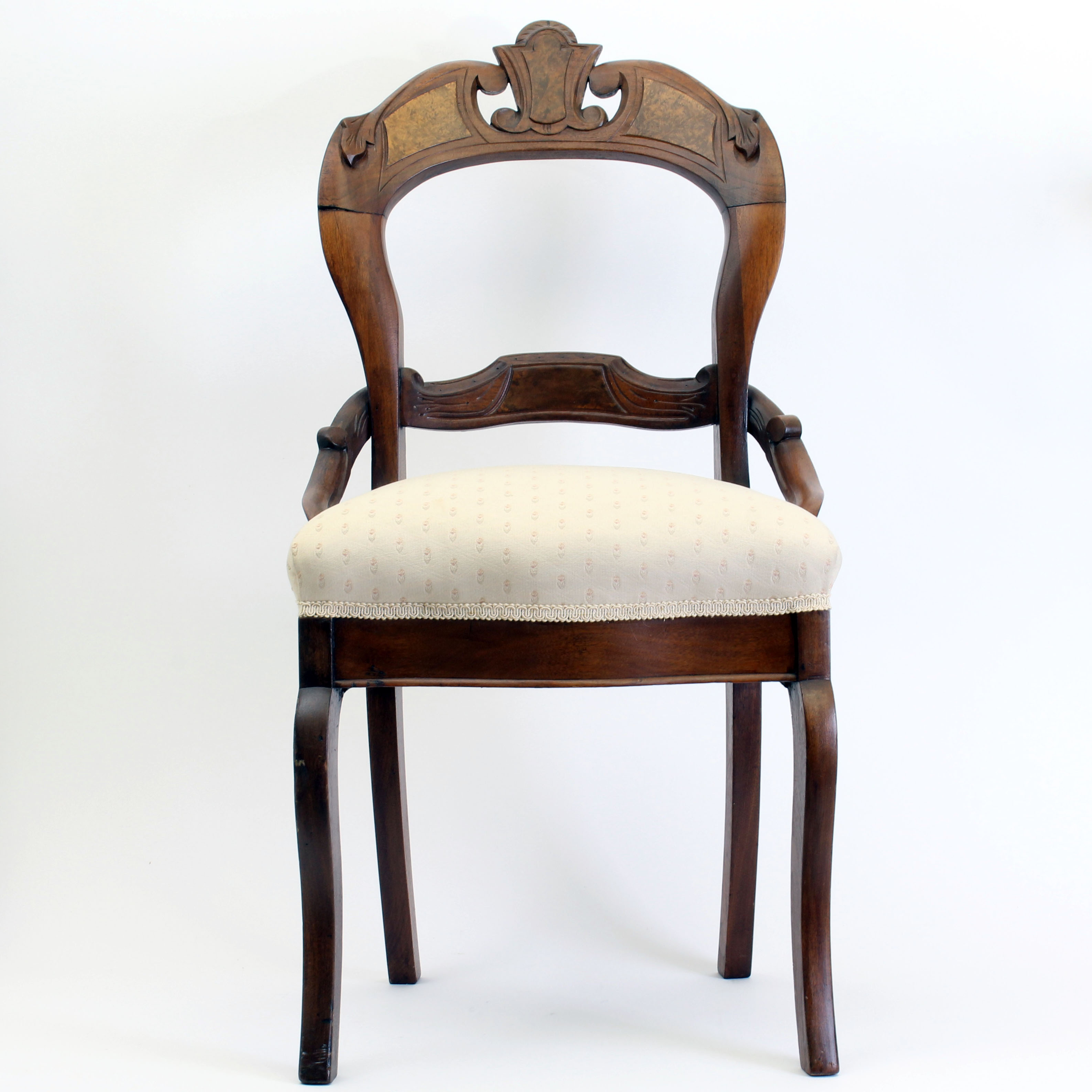 Pair of 1890s Eastlake Balloon Back Chairs