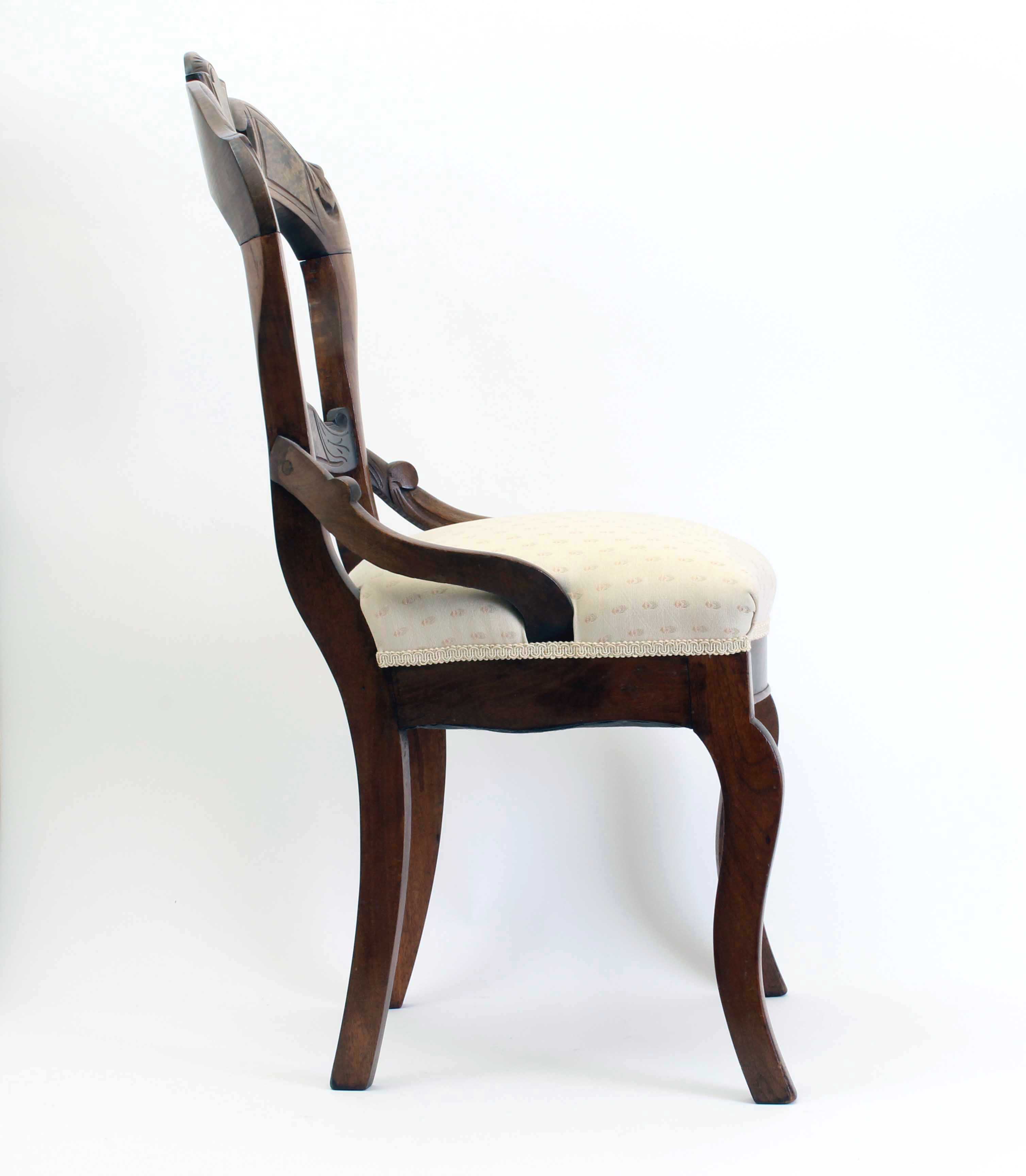 Pair of 1890s Eastlake Balloon Back Chairs