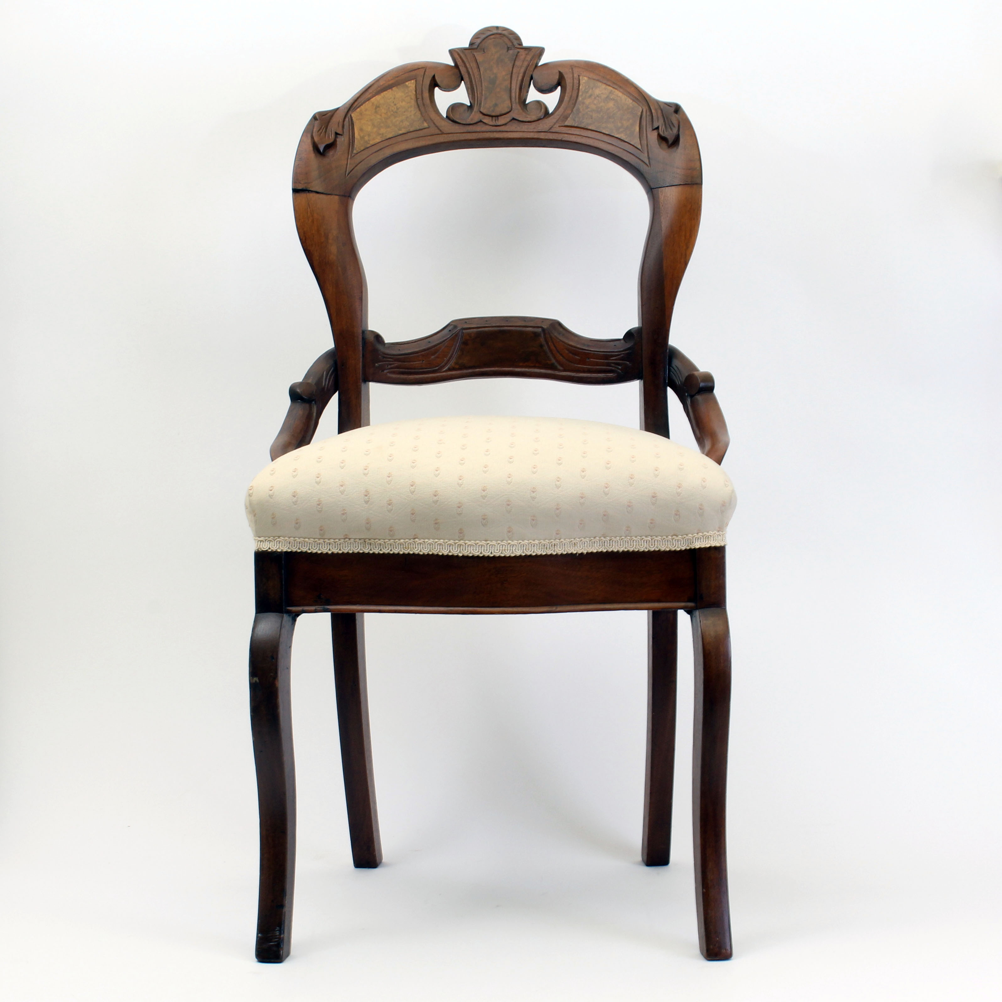Pair of 1890s Eastlake Balloon Back Chairs