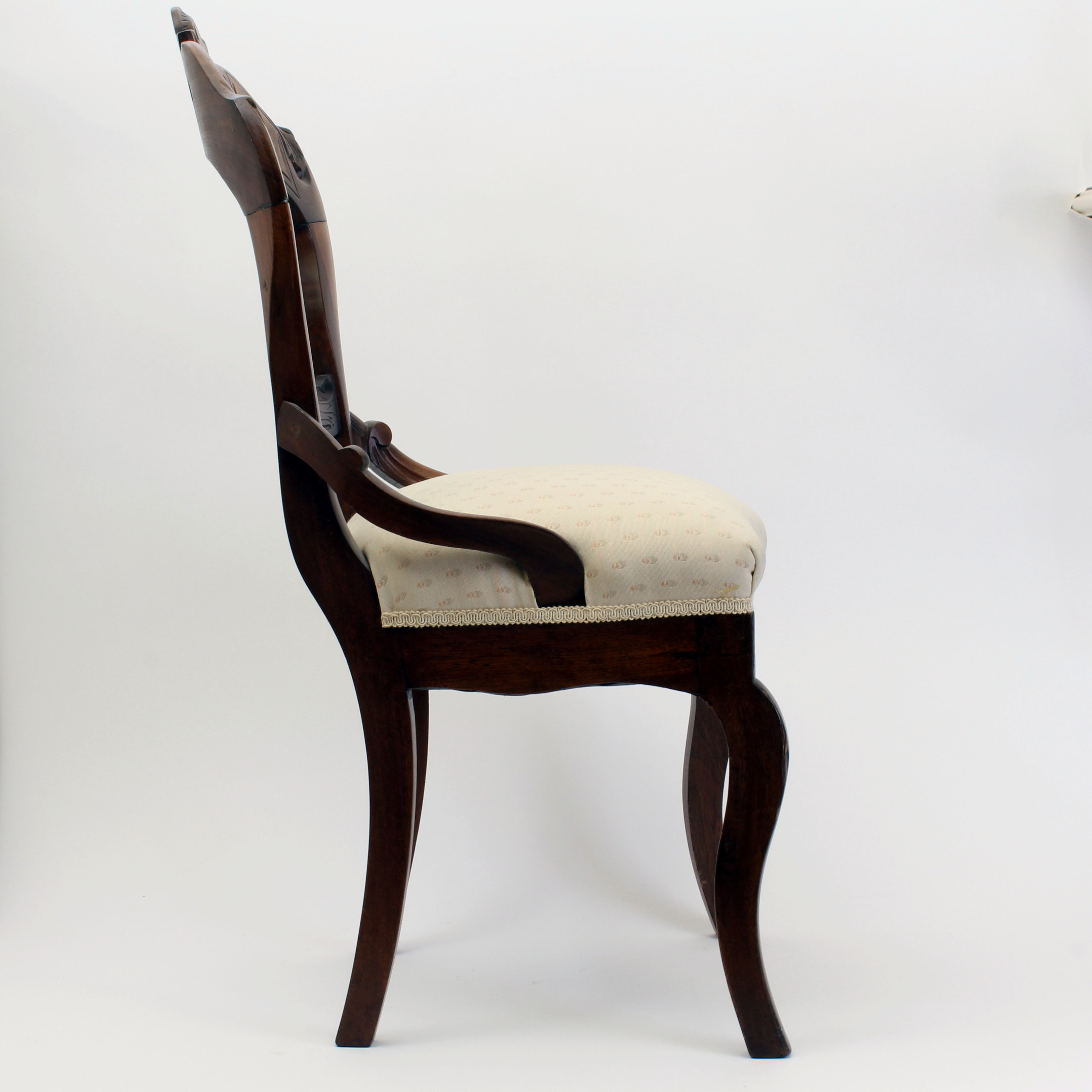 Pair of 1890s Eastlake Balloon Back Chairs