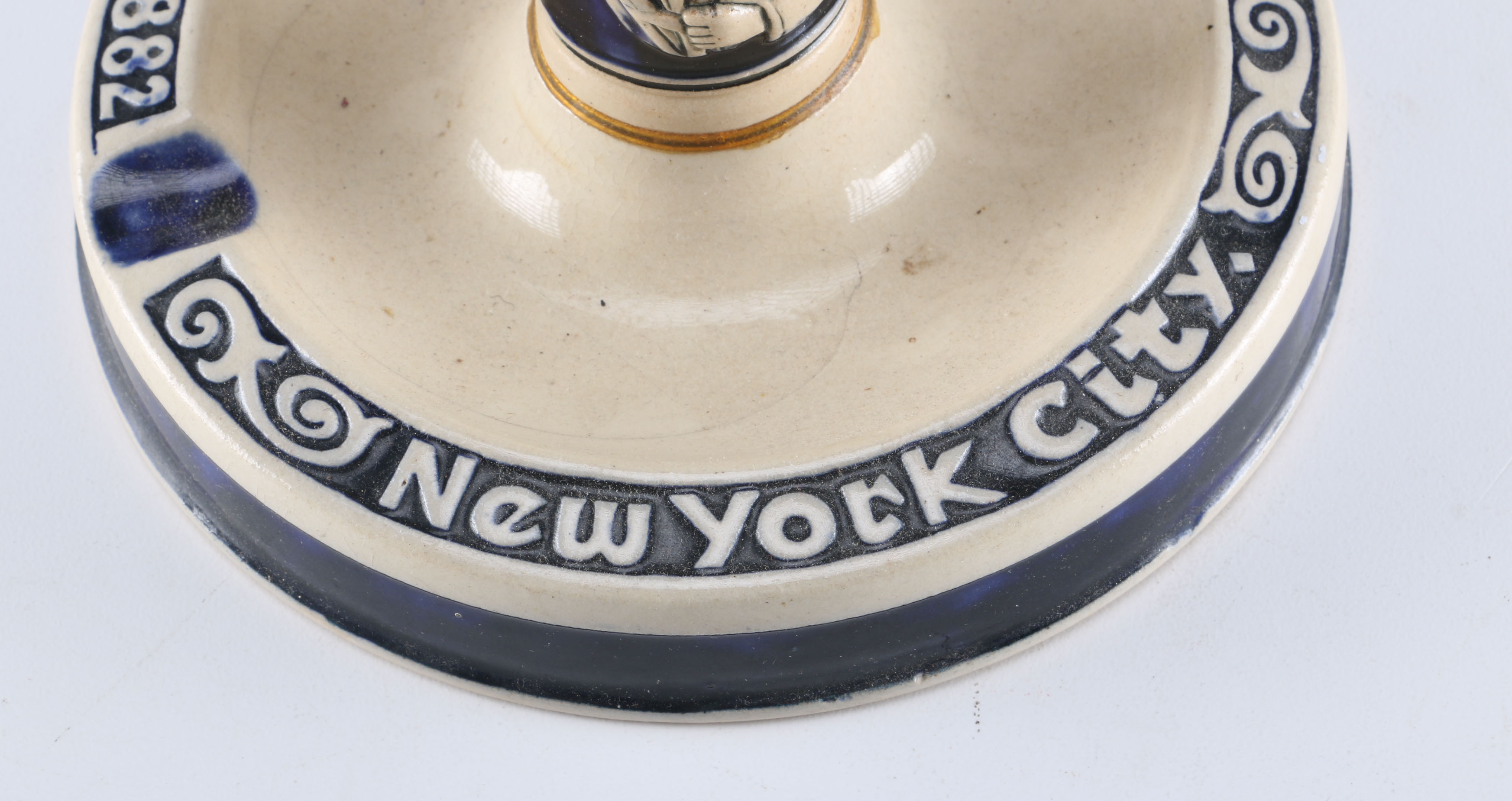 Luchow's Restaurant Beer Stein Ashtray