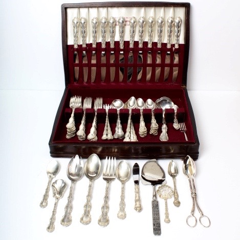 Gorham "Strasbourg" Sterling Silver Flatware
