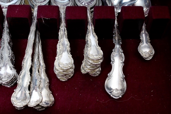 Gorham "Strasbourg" Sterling Silver Flatware