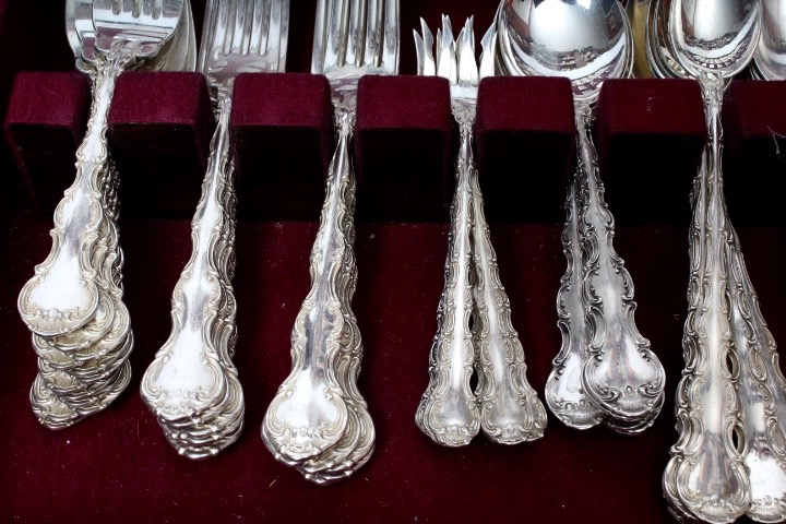 Gorham "Strasbourg" Sterling Silver Flatware