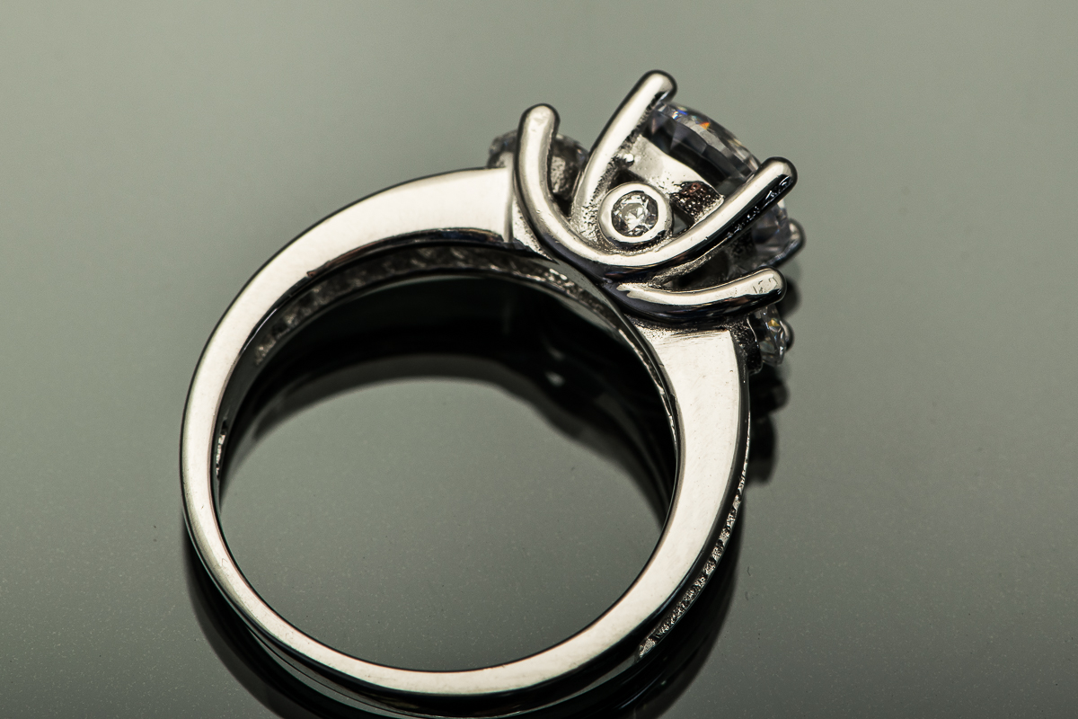 Sterling Silver and Cubic Zirconia Ring