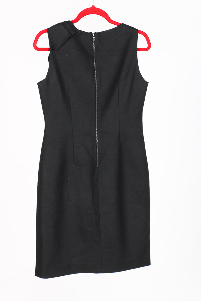 Elie Tahari Black Ribbon Dress
