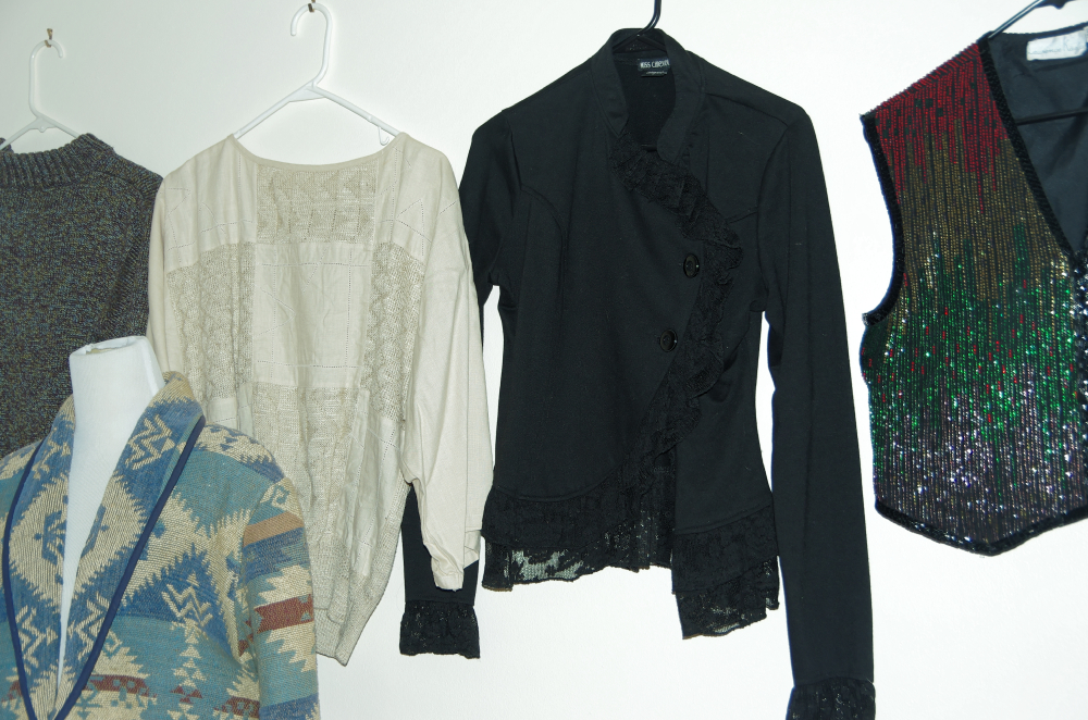 Assortment of Vintage and Newer Sweaters and Jackets