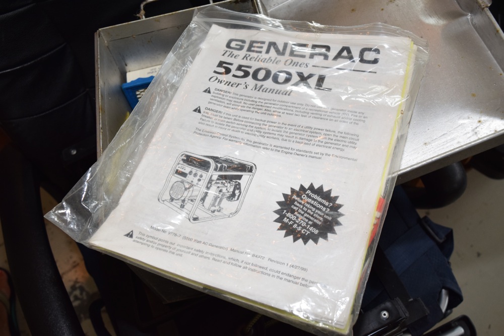 Generac 5500 XL 11 HP Generator