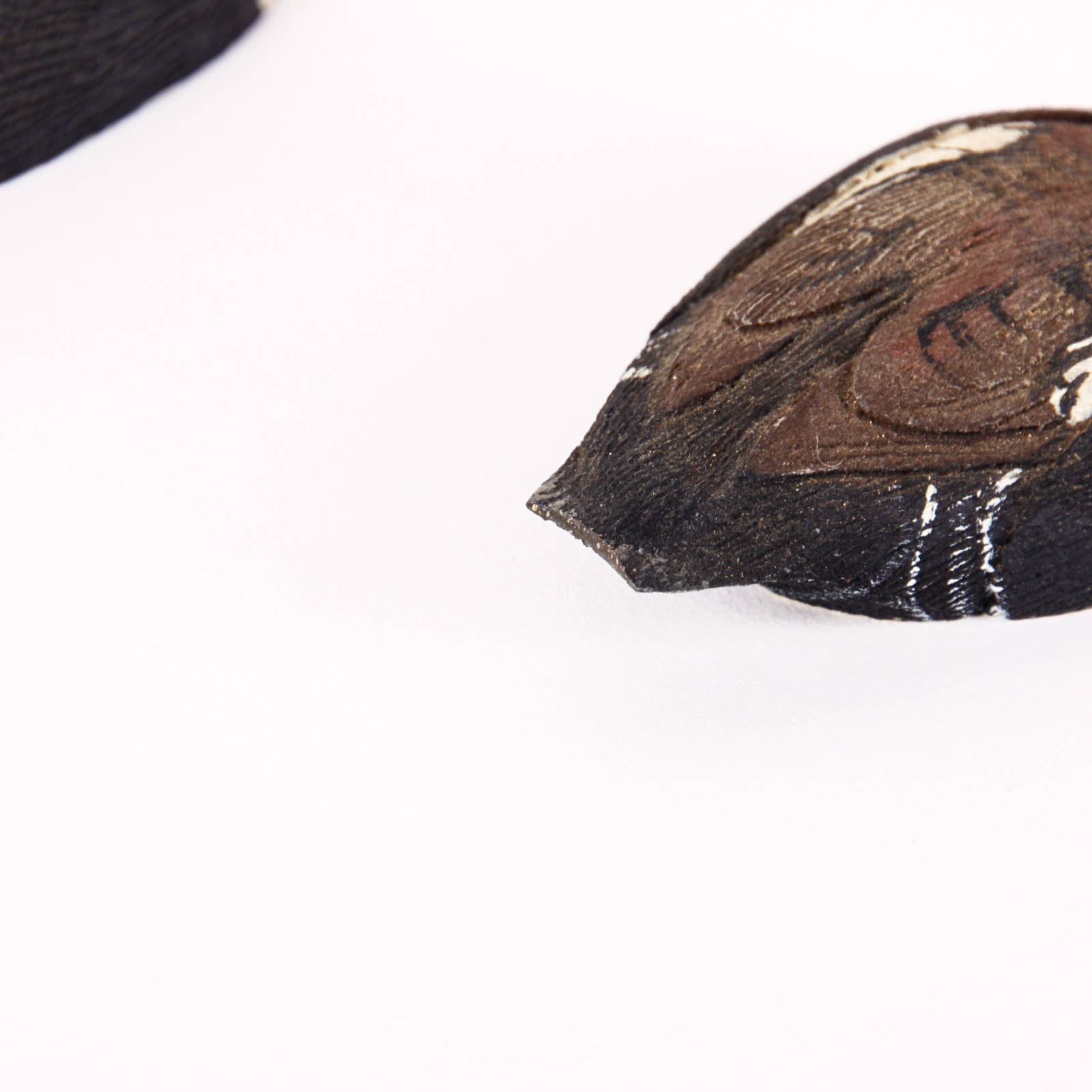 Fifteen Hand-Painted Miniature Ducks by William J. Koelpin