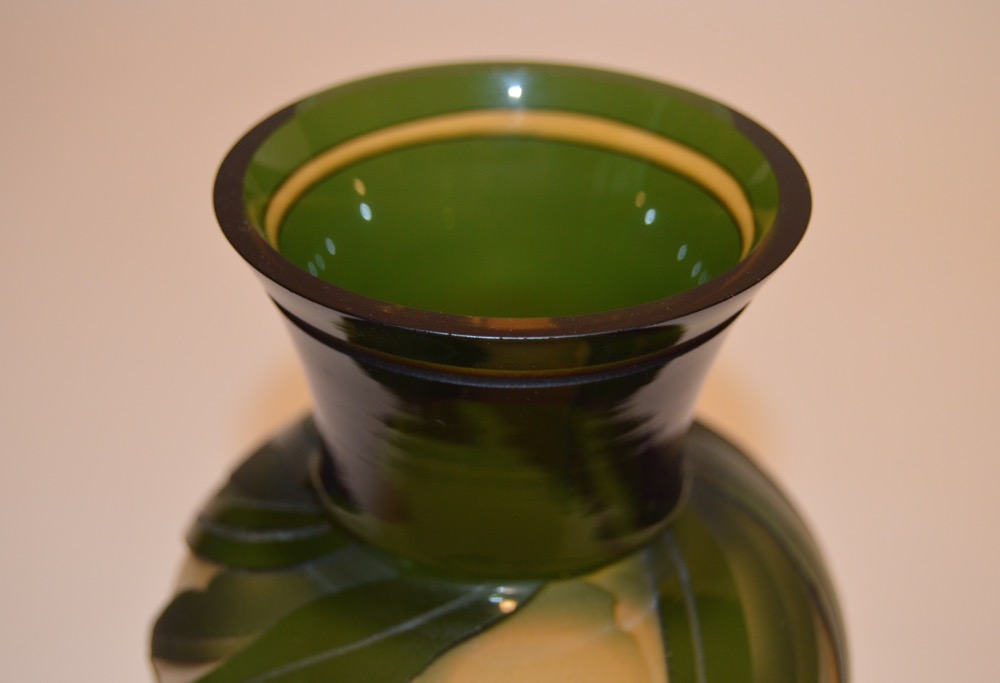 Kelsey Murphy Cameo Art Glass "Sunlight Oriental"