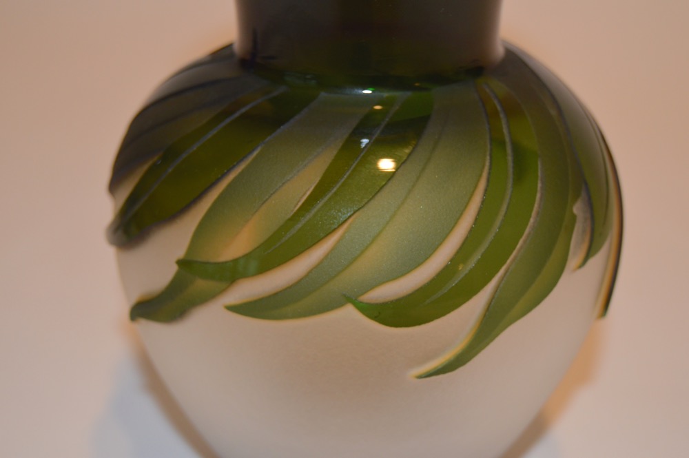 Kelsey Murphy Cameo Art Glass "Sunlight Oriental"