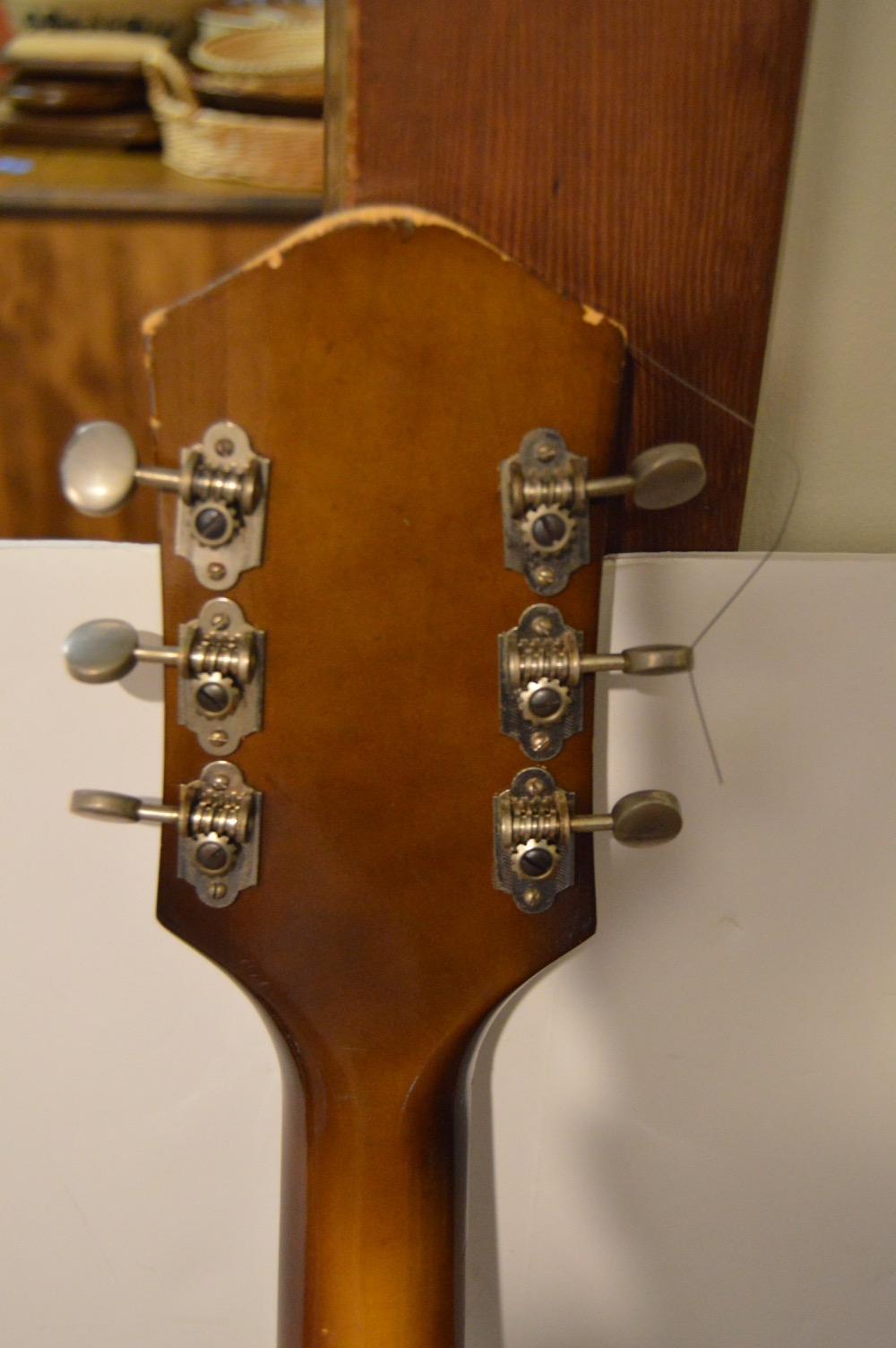 Vintage Harmony Hollow Body Electric Guitar